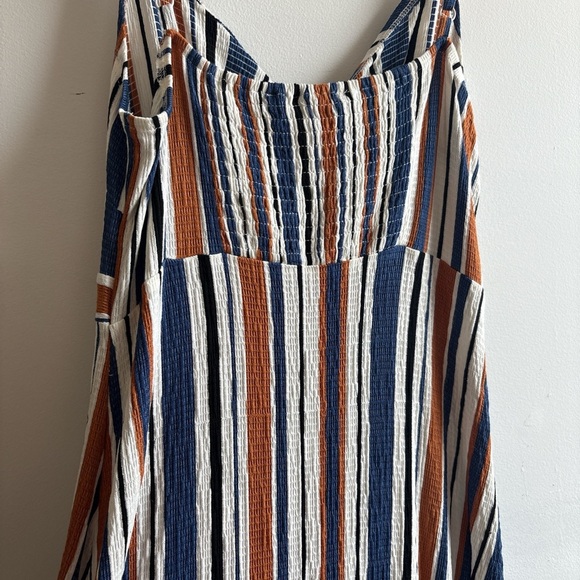 Love Tree Blue and White Maxi Sundress - Picture 3 of 4